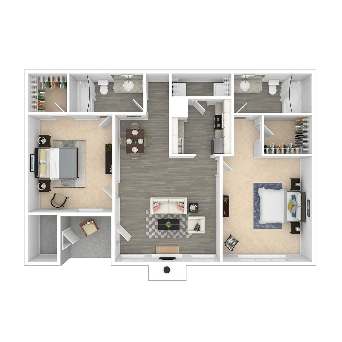 Floor plan The Biltmore (B3)