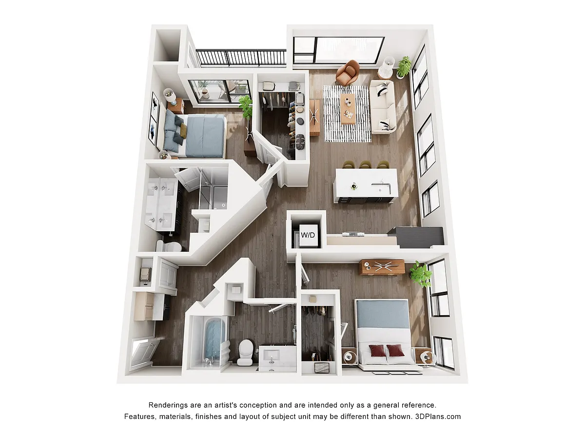 Floor plan Twain