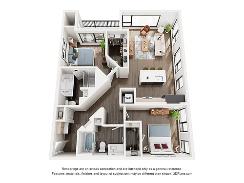 Floor plan Twain