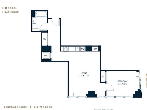 2nd image of 20 Broad St #1015