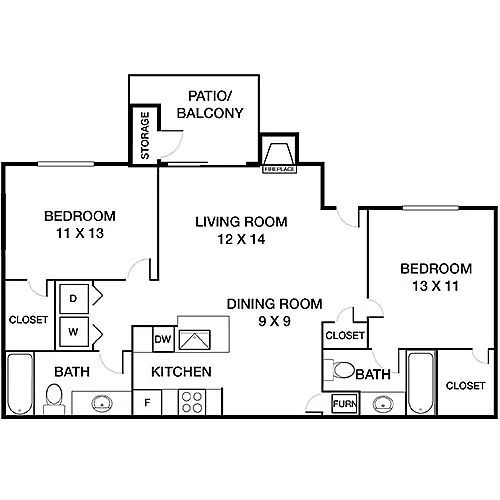 Floor plan Caribbean