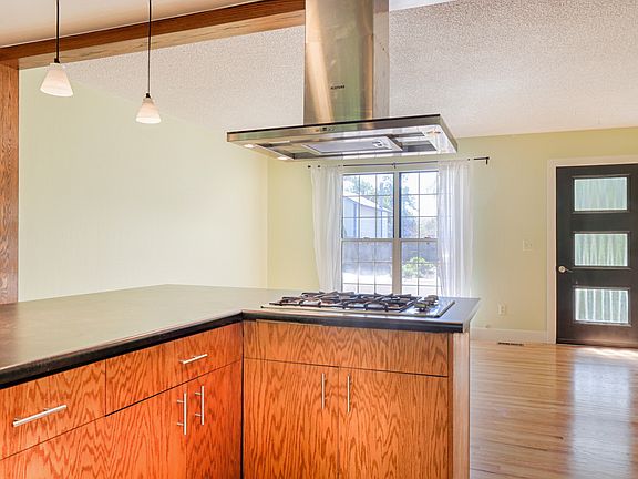 Front room opens to kitchen