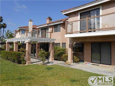 Large fenced yard with views
