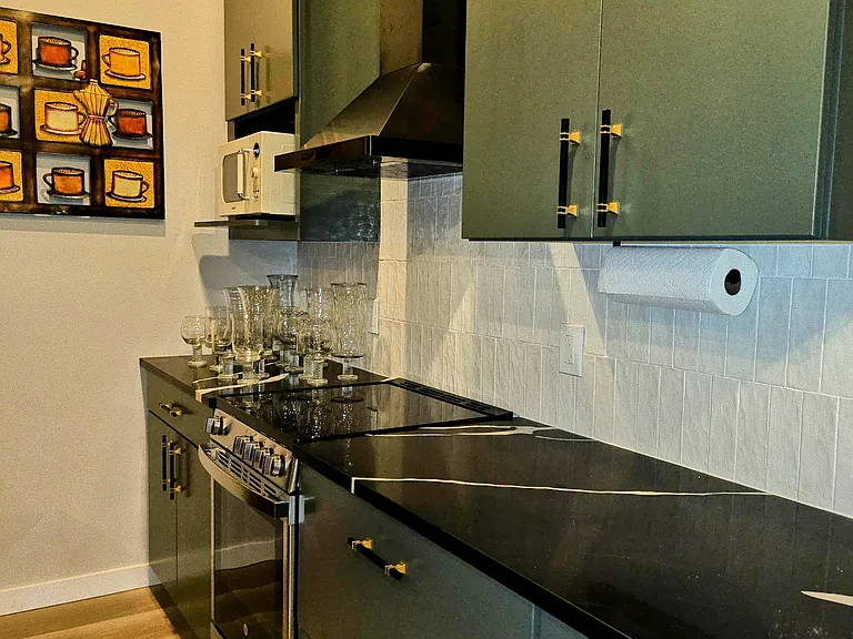 Custom cabinets with plenty of storage