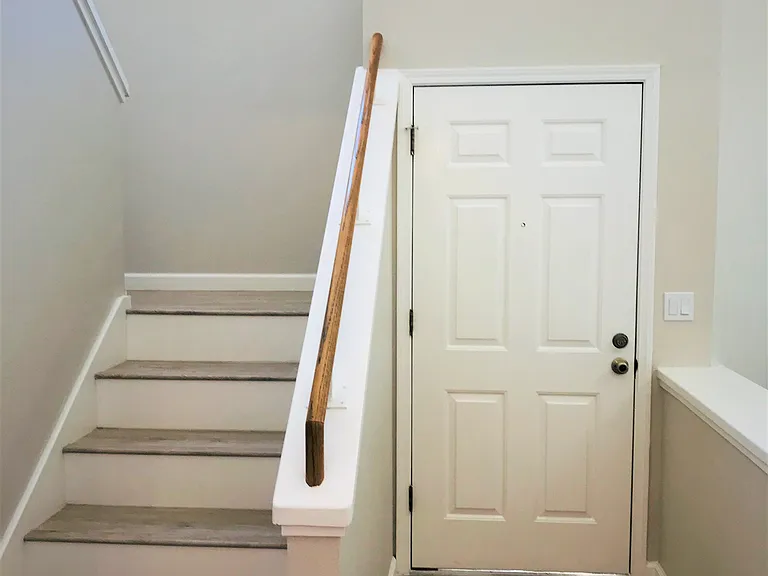Entry Door and Stairway to the second floor