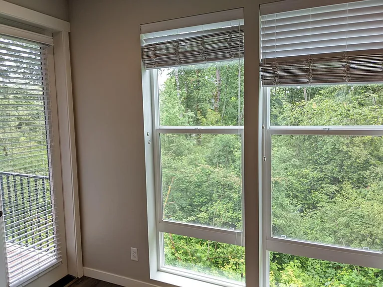 Living Room Windows overseeing Green Belt