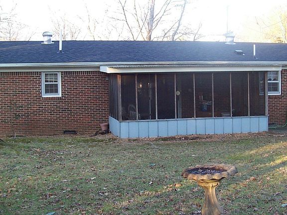 View of back of house/screened in porch
