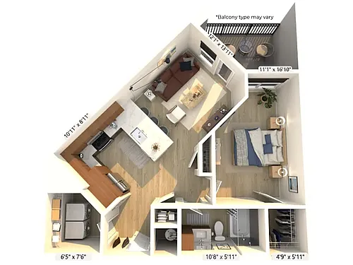Floor plan A1
