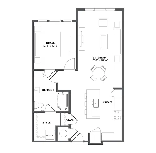Floor plan A1c
