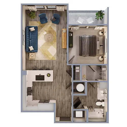 Floor plan A1/A1A
