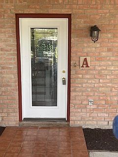 Front door -covered entry