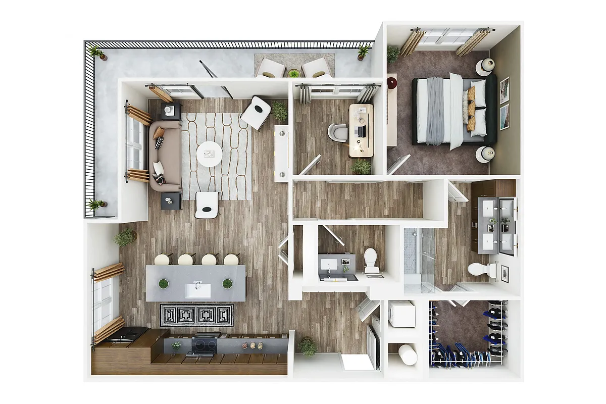 Floor plan A10