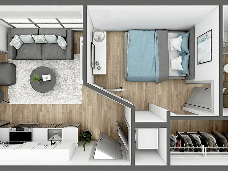 A4 No Bedroom Window A4 No Bedroom Window