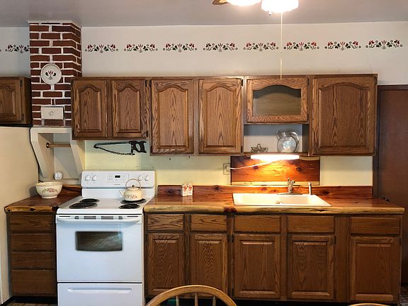 Kitchen with new countertops