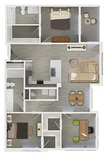 Floor plan C1