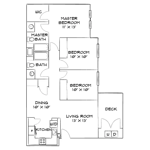 Floor plan Design 3A