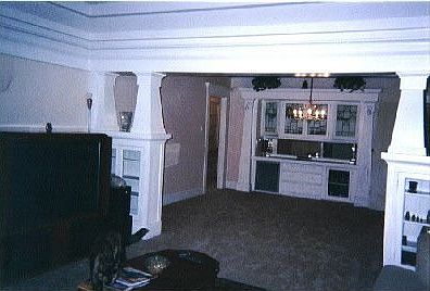 View of dining room