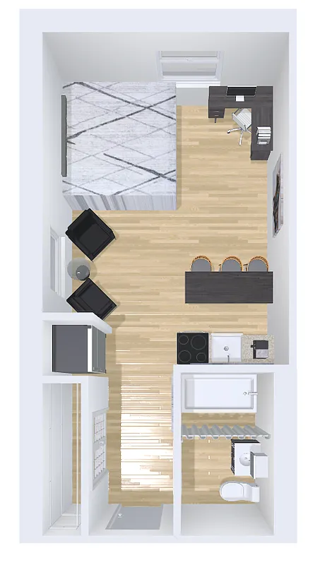 Floor plan studio 12