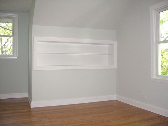 Bedroom #2 w/built-ins, cozy nook for desk.