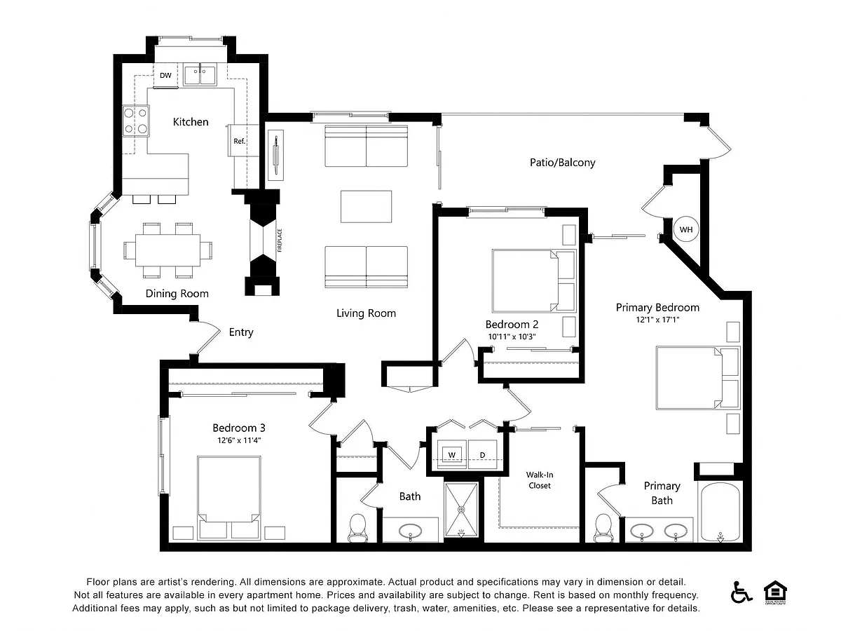Floor plan The Lisbon