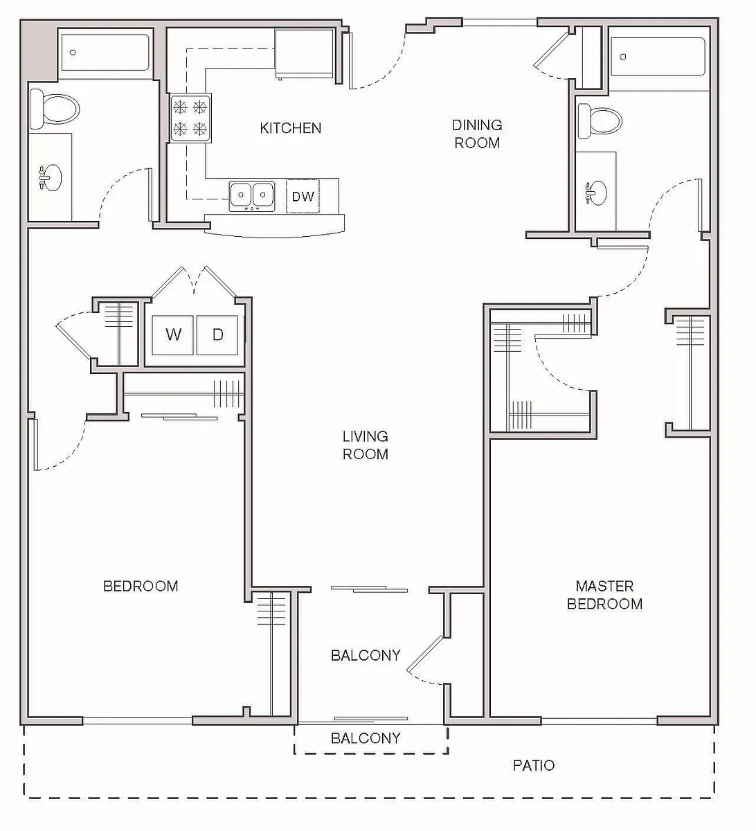 Floor plan The Trellis