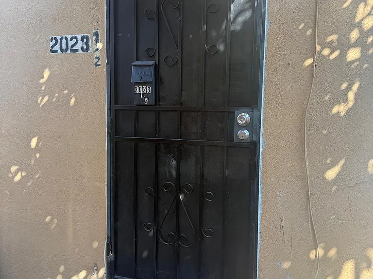 entrance to bungalow