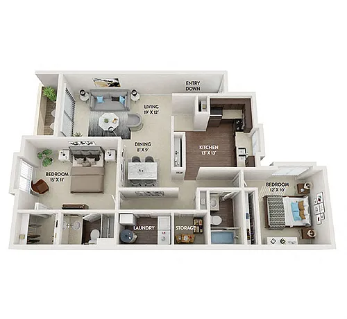 Floor plan Maple