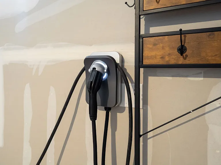 EV charger for easy travel.
