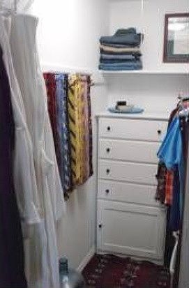 1 Closet in Master