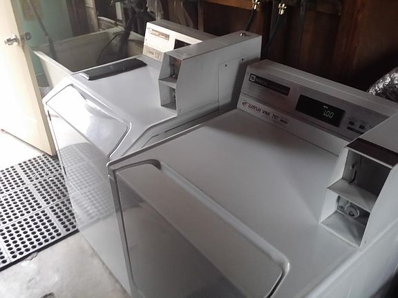 Laundry Room cleaned by profession twice a month