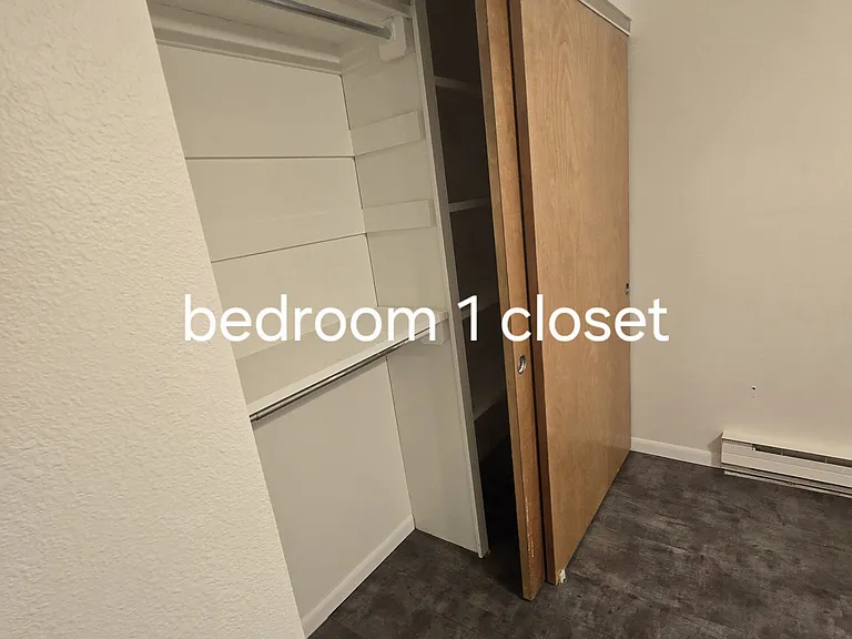 Master bedroom closet