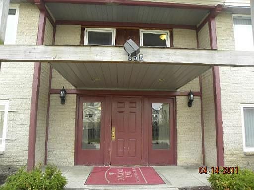 Building front entrance