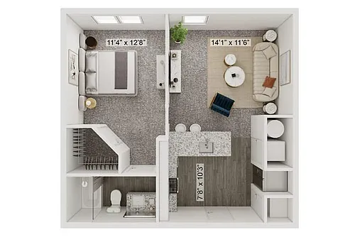 Floor plan The Dayton