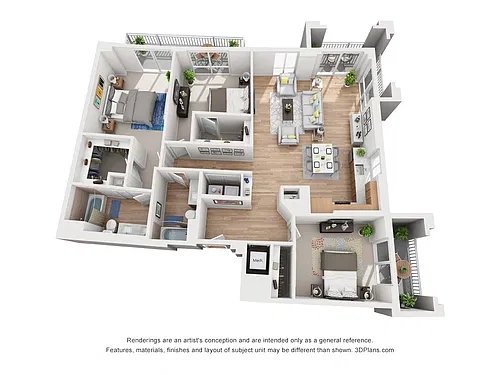 Floor plan C1