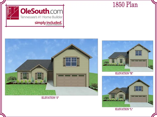 1850 Elevation JKL Plan, Salem Landing