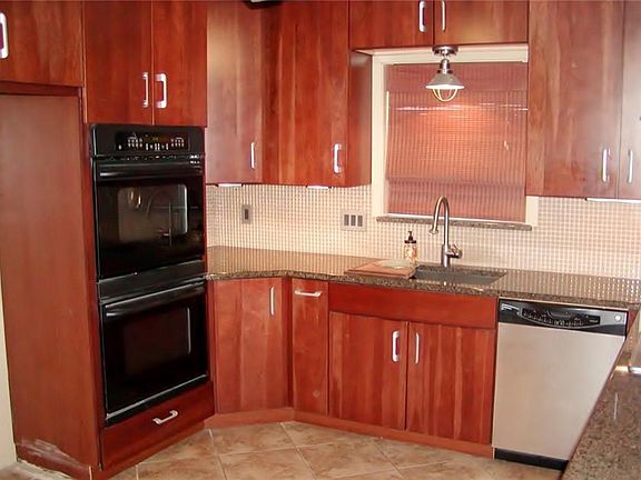 Notice the fantastic amount of custom cabinets