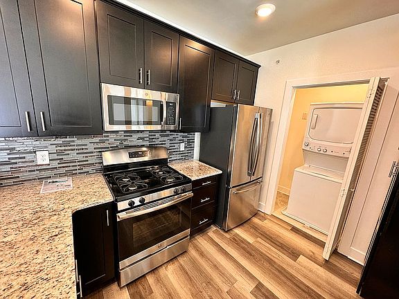 Kitchen and laundry
