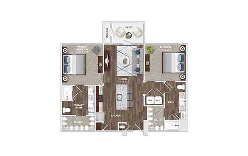 Floor plan B1