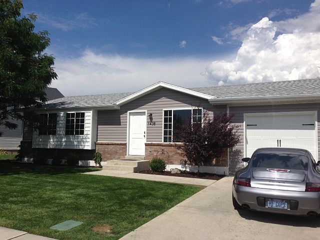 New siding and garage door