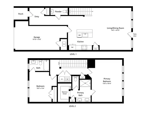 Floor plan TH-G