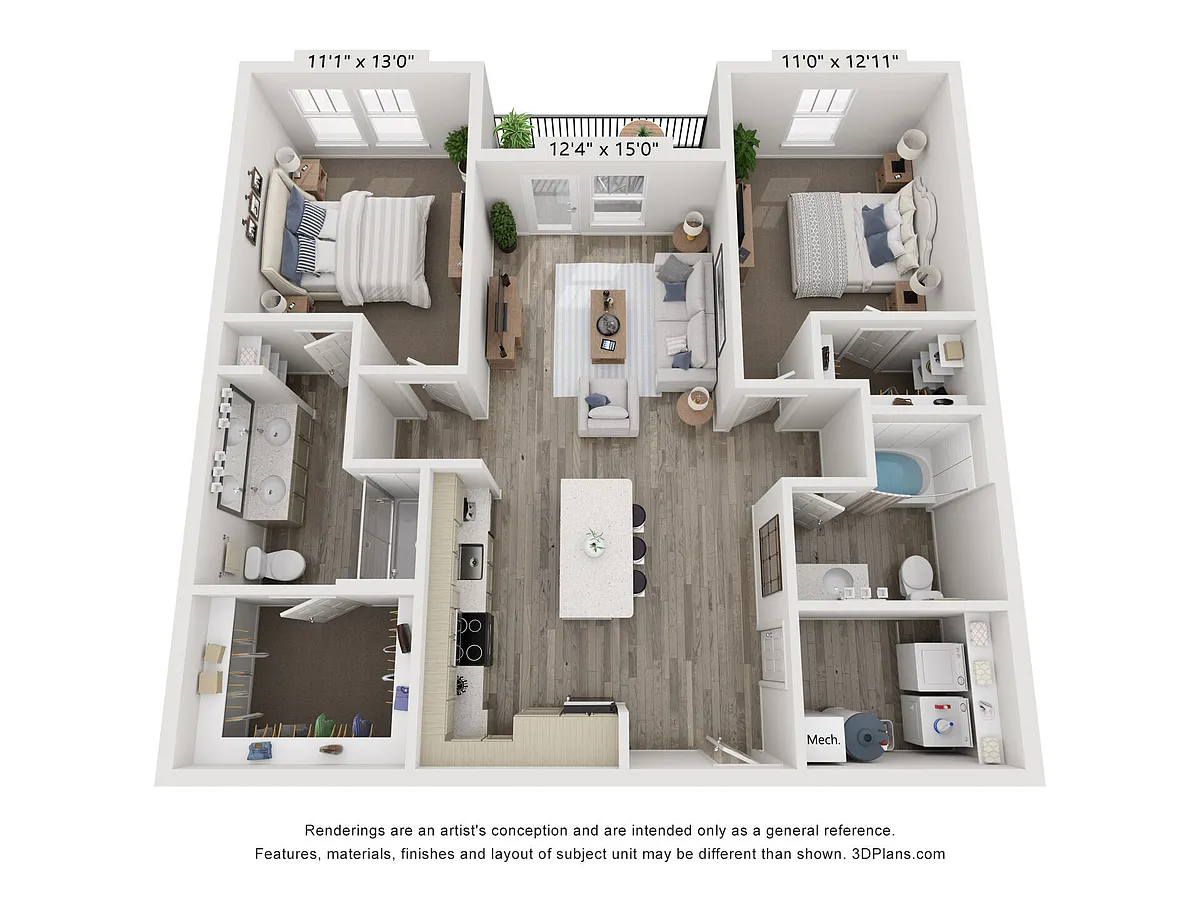 Floor plan B1