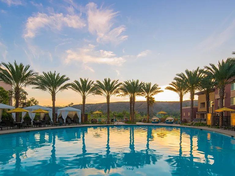 Verge Pool Dusk