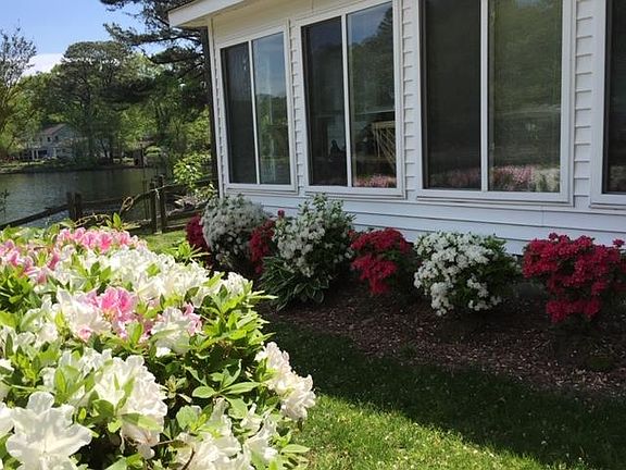 Back of home, with lake