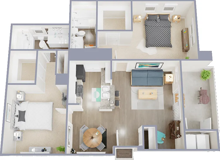 Plan Seven Floorplan Diagram