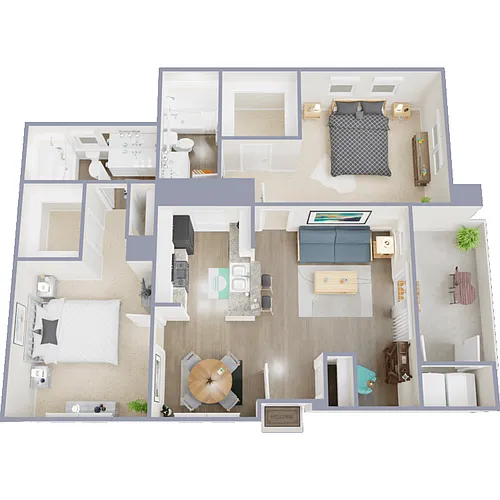 Floor plan Plan Seven