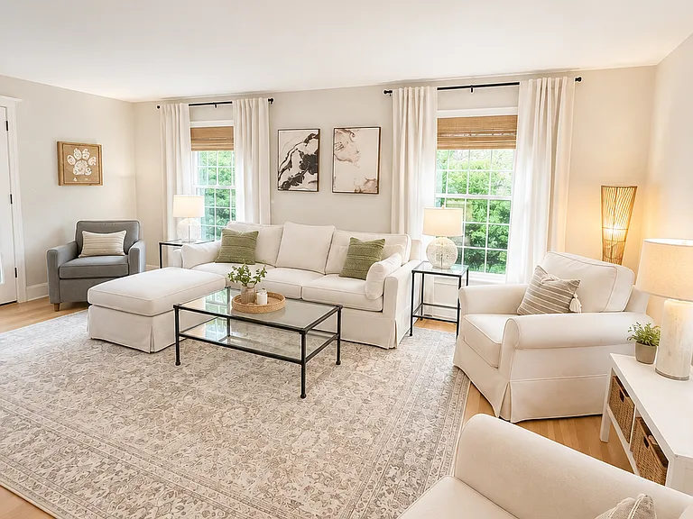 Living Room with Patio access