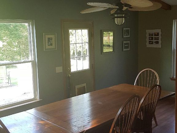Spacious dining room