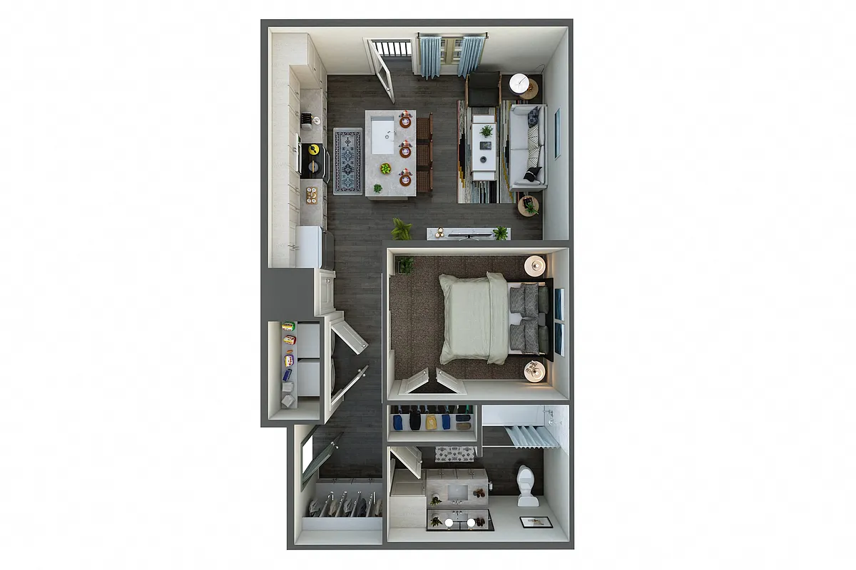 Floor plan E1