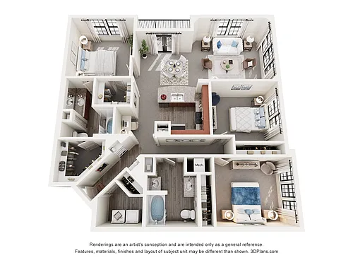 Floor plan Mulberry