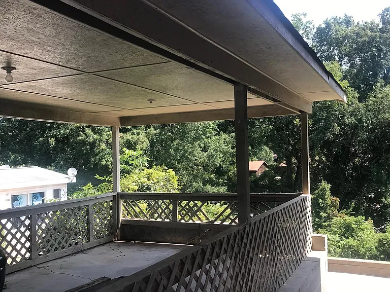 Covered Carport for one vehicle